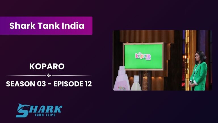 Koparo Clean Update Shark Tank India (Season 03)